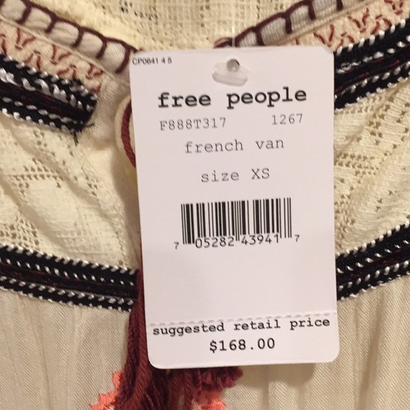 SOLD NWT free people Top - Picture 2 of 8